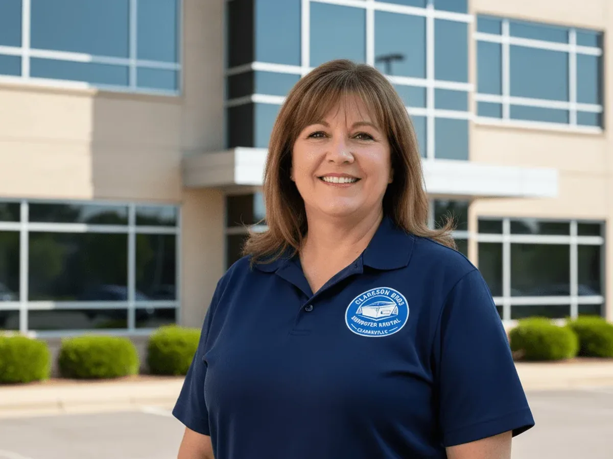 Clarkson Bros Dumpster Rental Clarksville office team member
