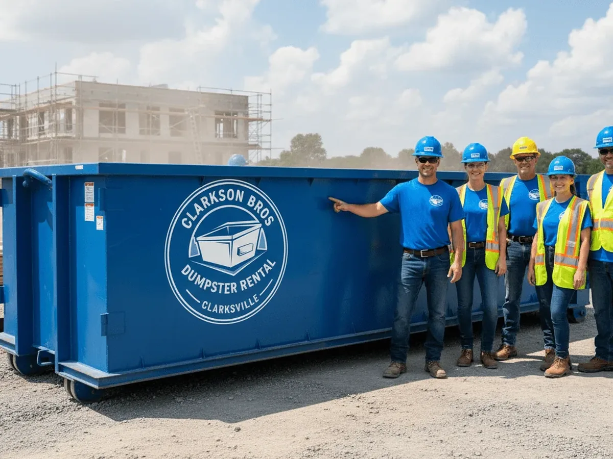 Commercial Dumpster Rental in Clarksville, TN