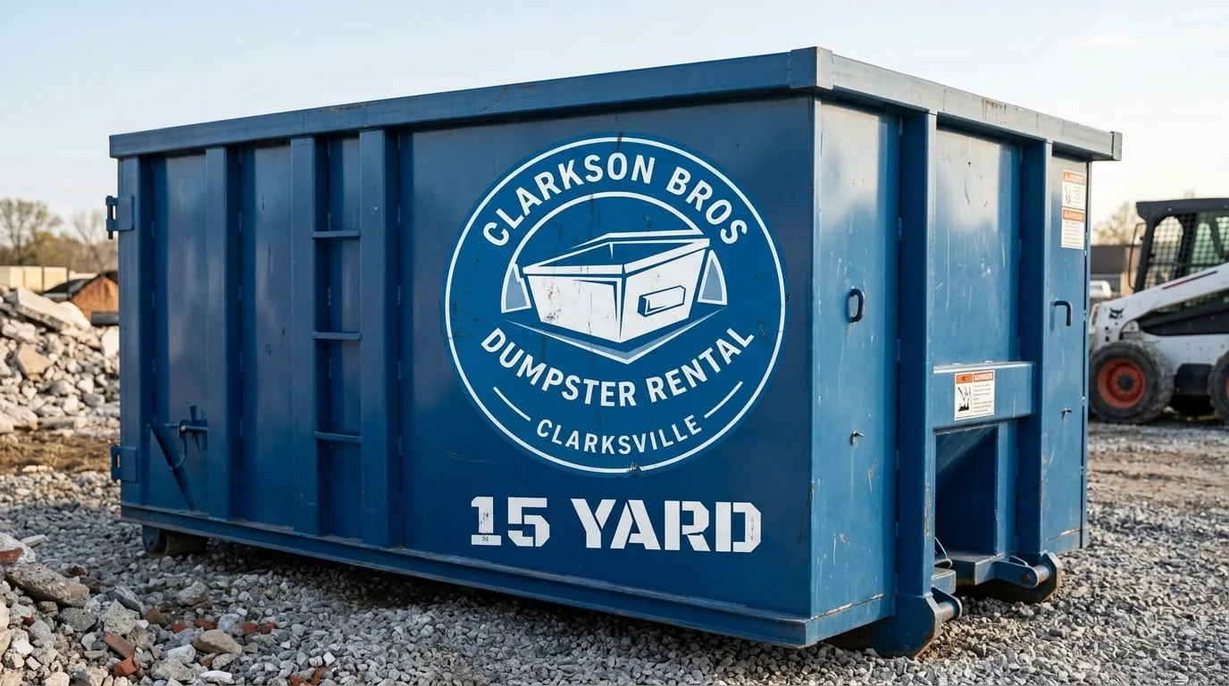 15-Yard Dumpster Rental Clarksville