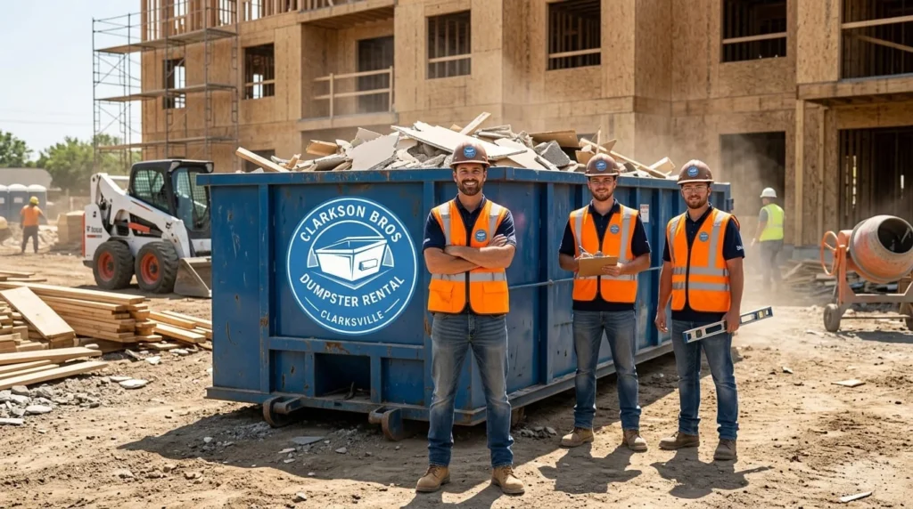 Construction Dumpster Rental Clarksville