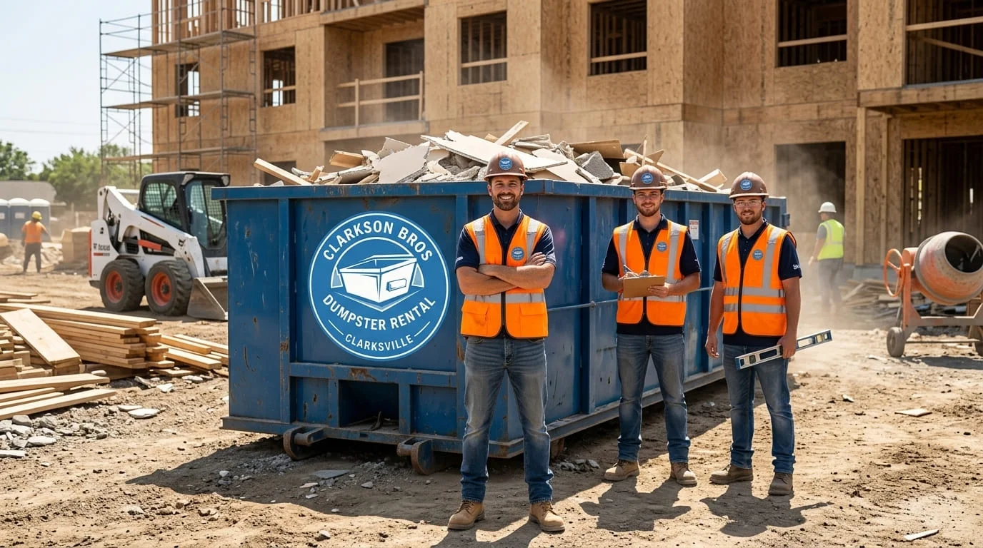 Construction Dumpster Rental Clarksville